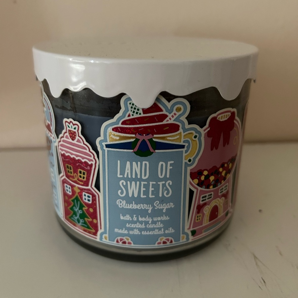 MOVING SALE Bath & Body Works Blueberry Sugar Candle